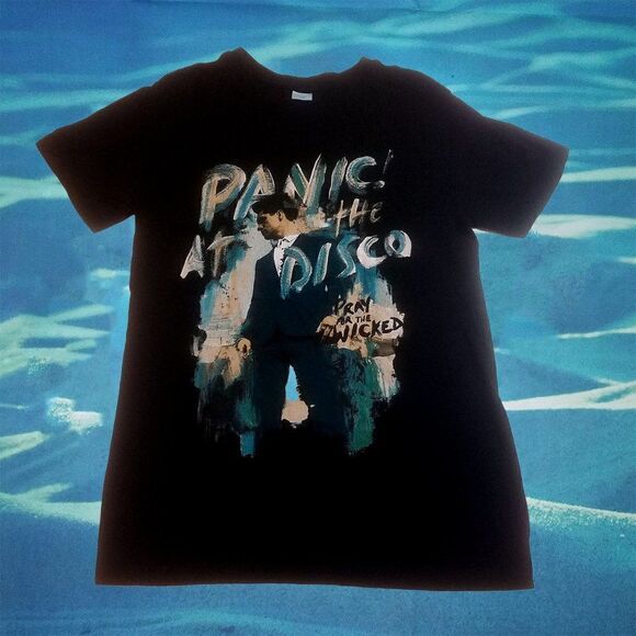 XS Panic at the Disco No Rest for the Wicked Band Tee - Picture 2 of 3